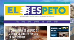 Desktop Screenshot of elespeto.com